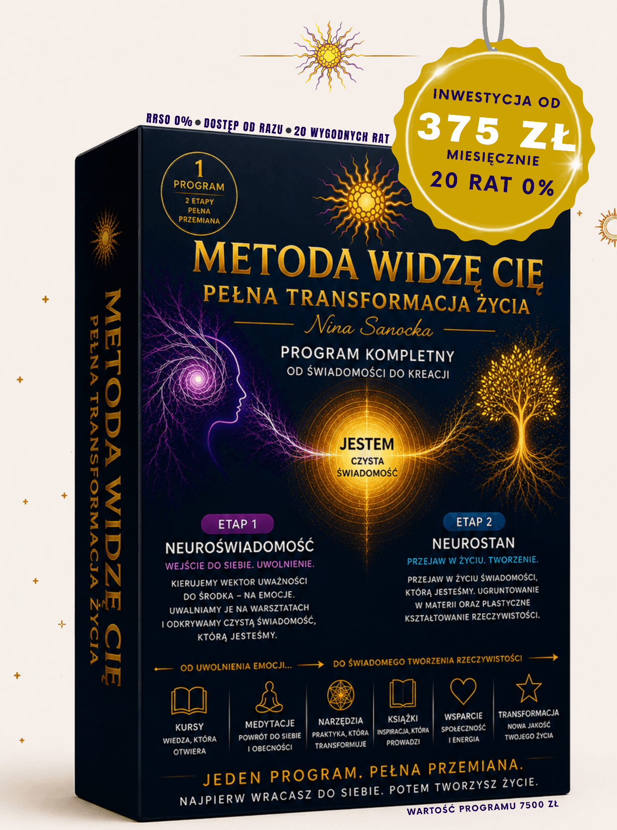 Program Metoda Widzę Cię - Pełna Transformacja Życia