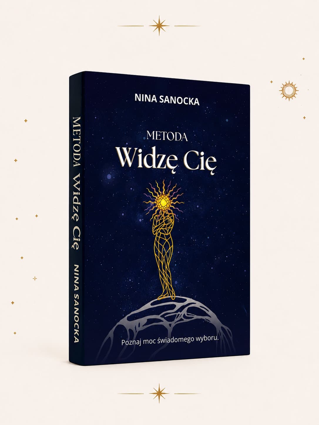 Książka papierowa Nina Sanocka — Metoda Widzę Cię (Amazon)